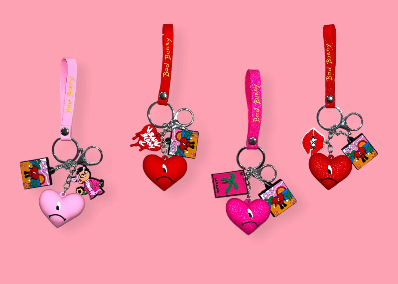 Heart keychain