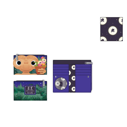 E.T. Flower Pot Flap Wallet