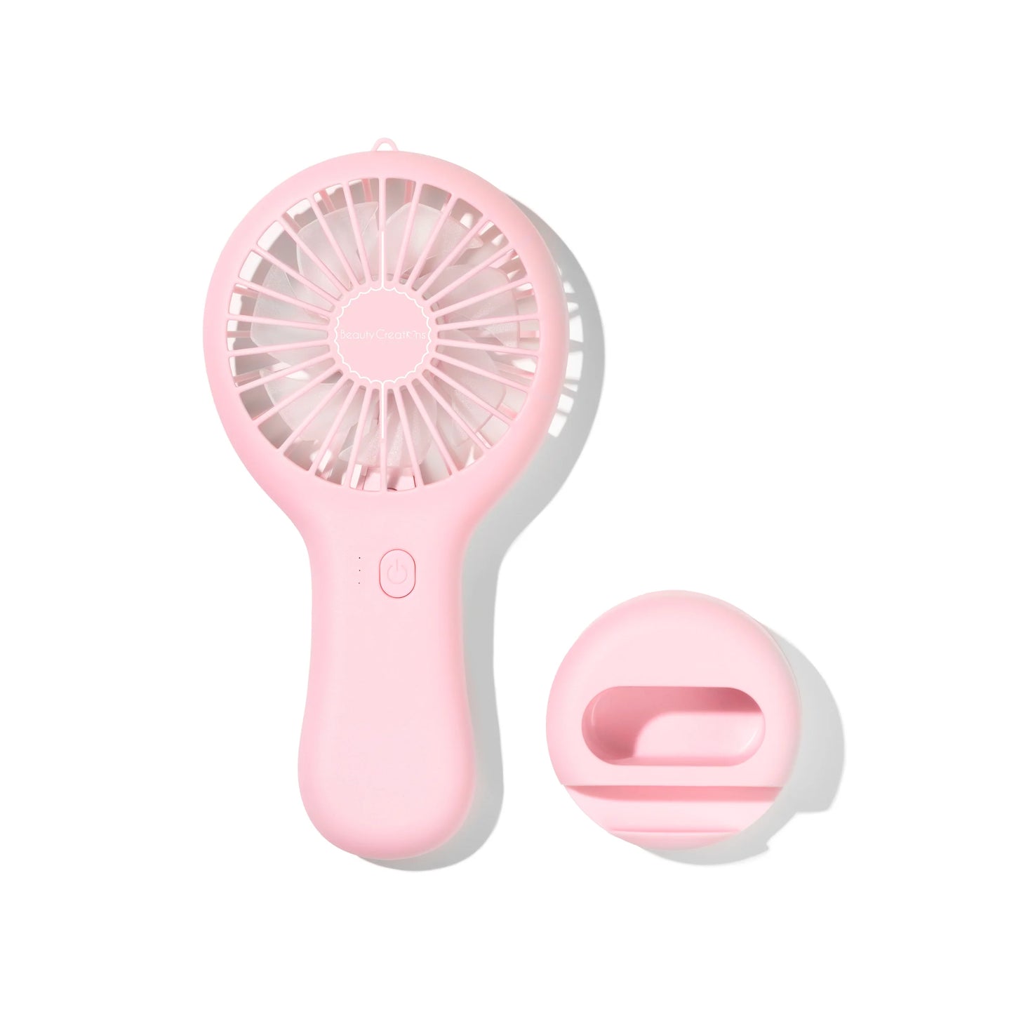 Pink Handheld fan