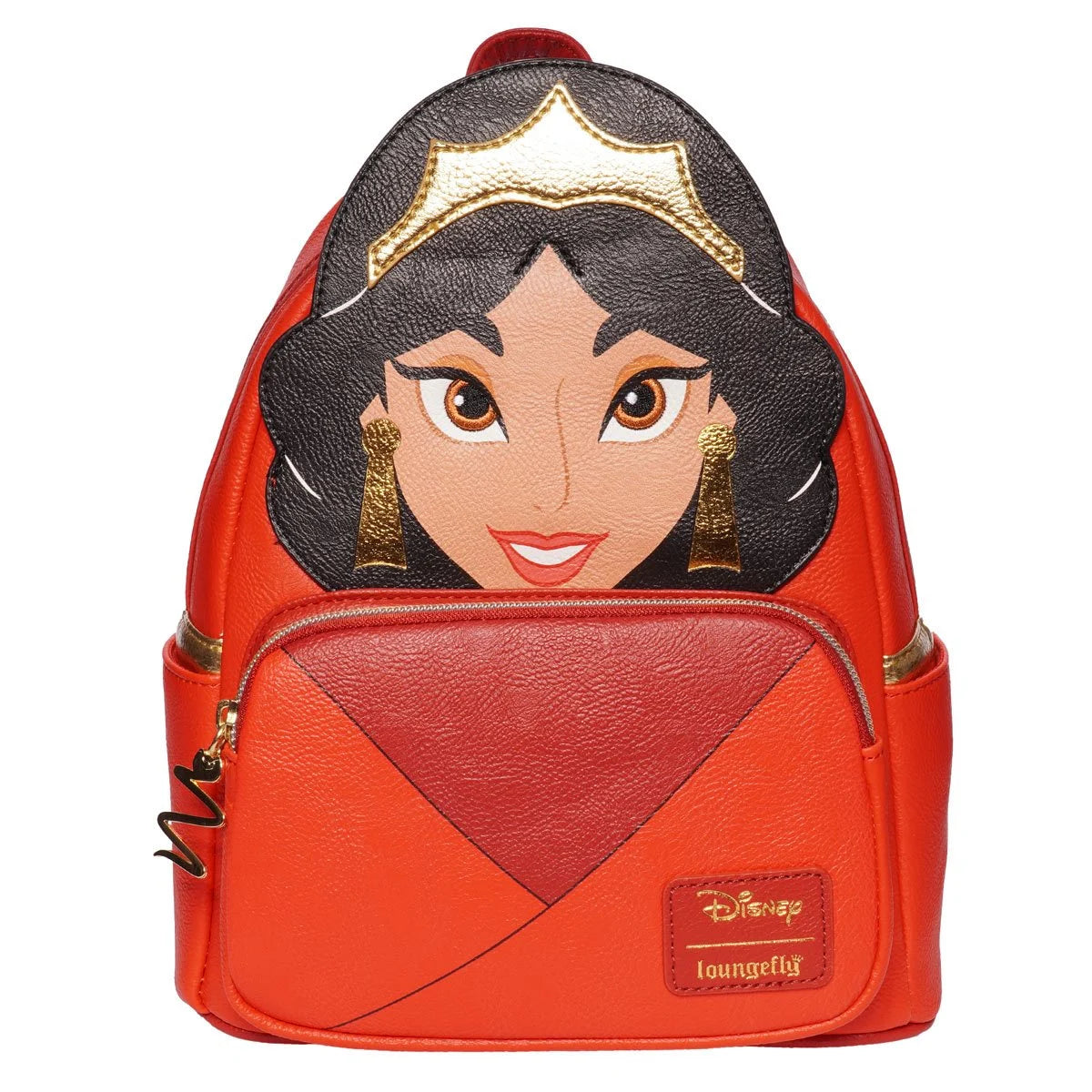 aladdin mini backpack Aladdin Princess Jasmine Red Outfit Cosplay Mini-Backpack – SMG Boutique