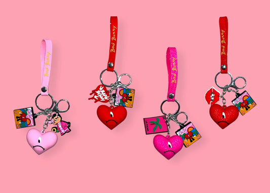 Heart keychain