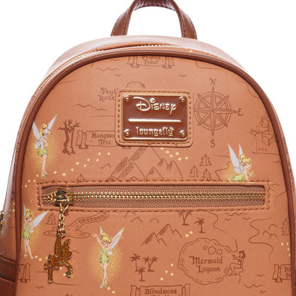 Peter Pan Neverland Map Mini-Backpack - Entertainment Earth Exclusive