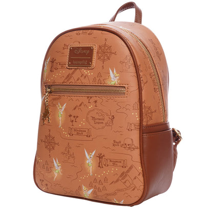 Peter Pan Neverland Map Mini-Backpack - Entertainment Earth Exclusive