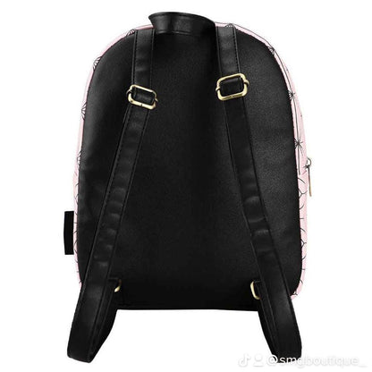Demon Slayer Nezuko Metal Badge Mini-Backpack