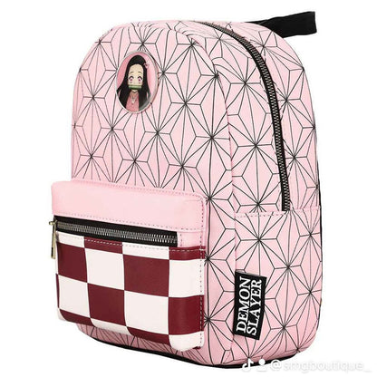 Demon Slayer Nezuko Metal Badge Mini-Backpack